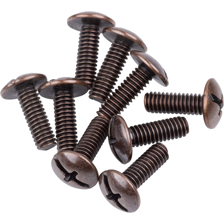 UNIQANTIQ HARDWARE SUPPLY Antique Copper Truss Head Machine Screw | Wayfair